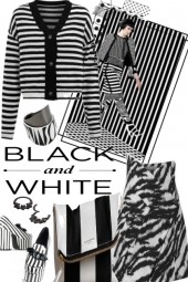 pattern mix... black and white. 9