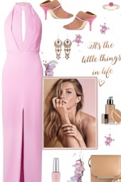 How to wear a Halter Neck Gown!