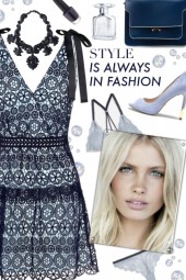 How to wear an A-Line Lace Dress!