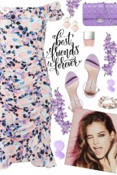 How to wear an Off Shoulder Floral Ruched Dress!