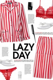 How to wear Striped Silk Pajama Set!