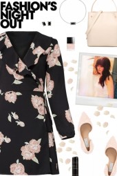 How to wear a Full Sleeve Floral Wrap Dress!