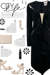 How to wear an Asymmetrical Sequin Dress!