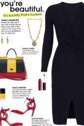 How to wear a Knotted Front Twist Dress!