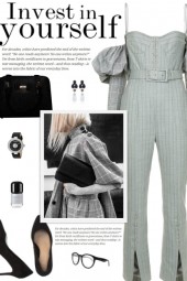 How to wear a Spaghetti Strap Belted Jumpsuit!