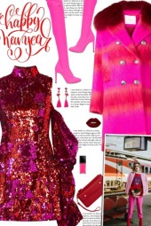 How to wear a Cold Shoulder Sequin Mini Dress!