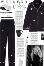 How to wear a Co-Ord Star Embroidered Pajama Suit!