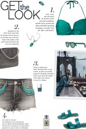 How to wear a Fringed &amp; Frayed Denim Shorts!