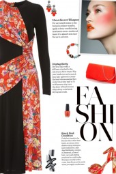 How to wear a Draped Floral Sash Dress!