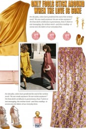 How to wear a Sequined Tulle Midi Skirt!