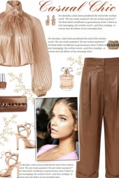 How to wear a Cropped Wide-Leg Leather Pants!