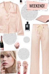 How to wear a Co-Ord Striped Silk Pajama Set!