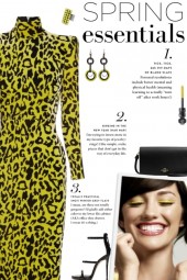 How to wear an Animal Print Velvet Midi Dress!