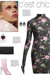 How to wear a Glove-Sleeved Floral Mini Dress!