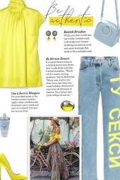 How to wear a High Neck Neon Satin Top!