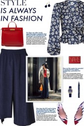 How to wear an Asymmetrical Wide Leg Culottes!