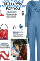 How to wear a Cape-Effect Wool Jumpsuit!