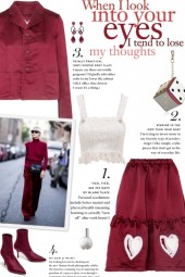 How to wear a Co-Ord Satin Skirt Set!