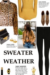 How to wear a Leopard Print Faux Fur Biker Jacket!