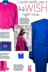 How to wear a Neon Faux Fur Bomber Jacket!