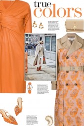 How to wear a Floral Jacquard Trench Coat!