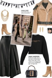 How to wear a Cropped Shearling Jacket!