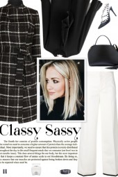 How to wear a Checked Wool Rosylin Coat!