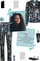 How to wear a Co-Ord Multicolor Floral Pajama Set!