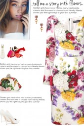 How to wear a V-Neck Floral Print Dress!