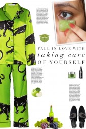 How to wear a Neon Printed Pajama Set!