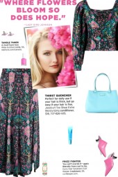 How to wear a Co-Ord Multicolor Floral Print Set!