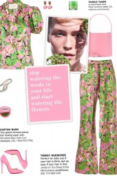 How to wear a Co-Ord Floral Print Multicolor Set!