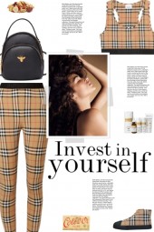 How to wear a Co-Ord Check Vintage Activewear Set!