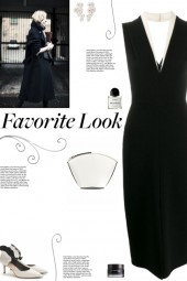 How to wear a Tuxedo Style Midi Dress!