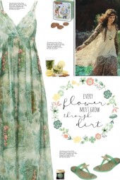 How to wear a Floral Print Maxi Nightdress!