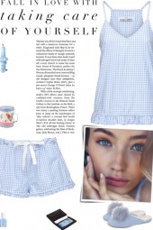 How to wear a Co-Ord Checked Frill Pajama Set!