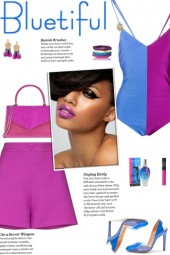 How to wear a Colorblock Spaghetti Strap Bodysuit!