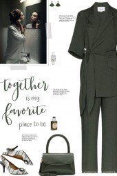 How to wear a Wrap Front Fitted Jumpsuit!