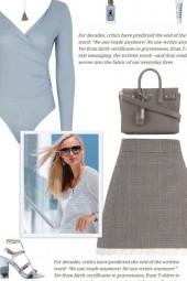 How to wear a Houndstooth Lace-Trim Mini Skirt!
