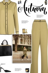 How to wear a Co-Ord Contrast Trim Pant Set!
