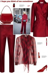 How to wear a Co-Ord Silk Fitted Pant Suit Set!