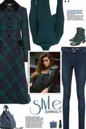 How to wear a Single-Breasted Tartan Coat!