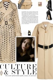 How to wear a Hole-Punched Trench Coat!