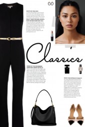 How to wear a Sleeveless Pressed Crease Jumpsuit!