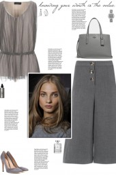 How to wear a Tulle Belted Sleeveless Top!