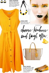 How to wear a Solid Color Belted Sleeveless Dress!