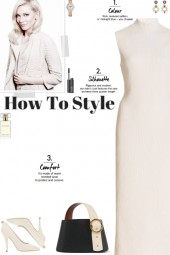 How to wear a Mock High Neck Ribbed Dress!