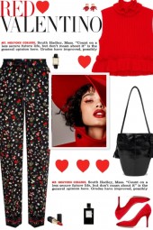 How to wear a Floral Print Fitted Trousers!