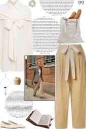 How to wear Linen-Blend Bow Detailed Culottes!