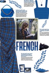 How to wear Flannel Tartan Pattern Maxi Skirt!